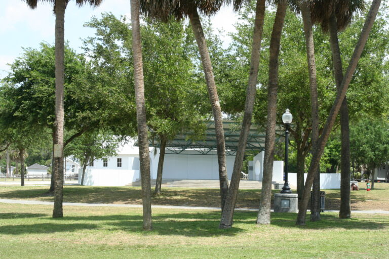 Overlooking the Cotee River from Sims Park, New Port Richey