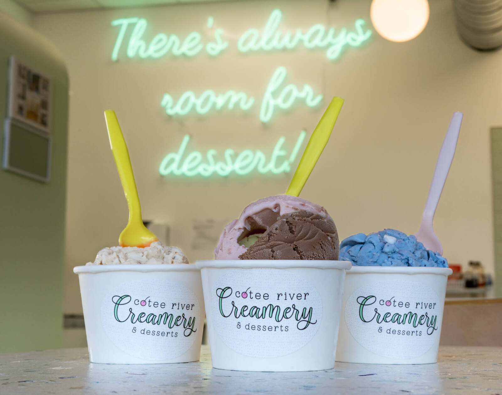 Ice cream and desserts from Cotee River Creamery