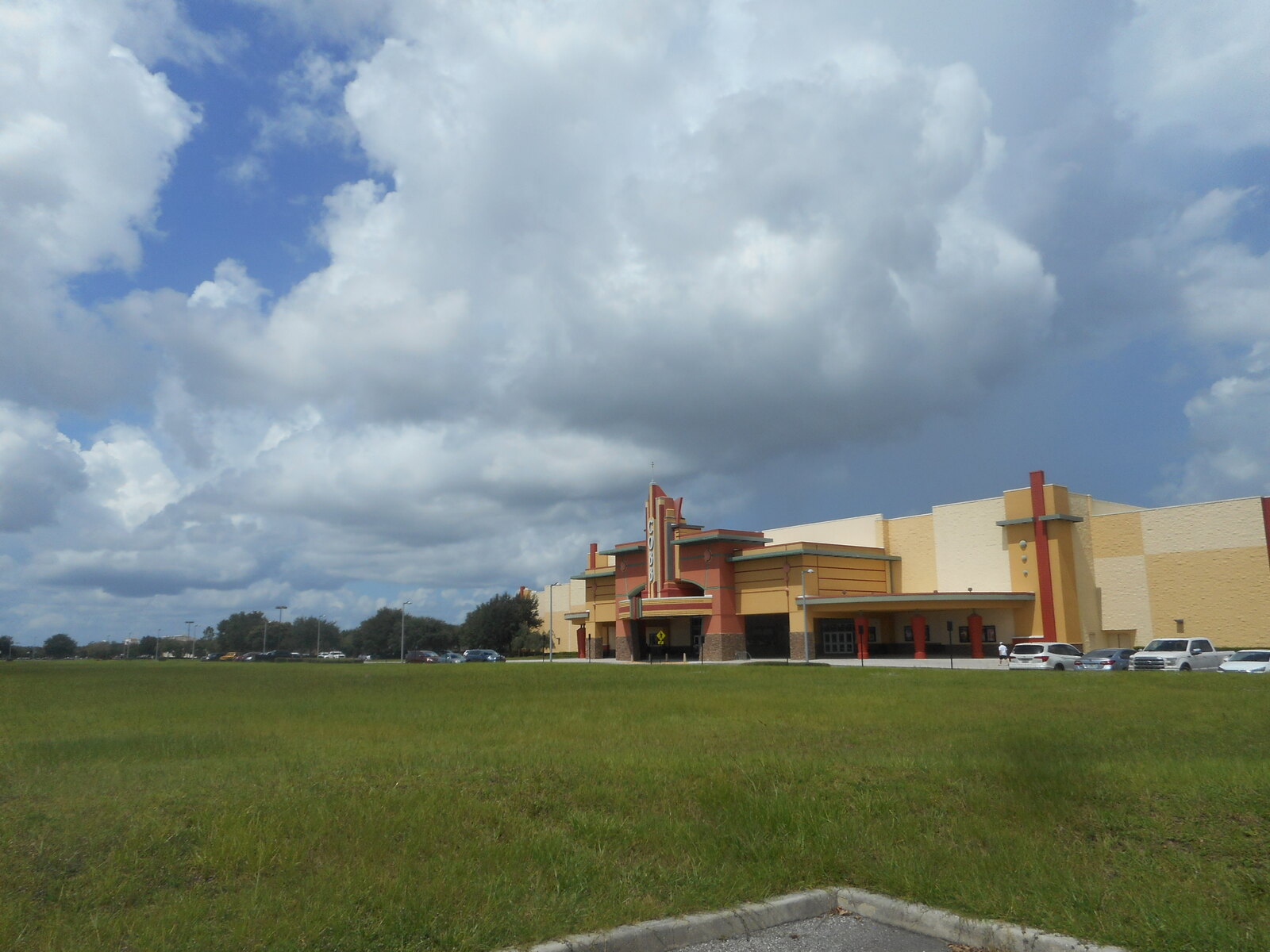 The Grove 16 movie theater building in Wesley Chapel, Florida